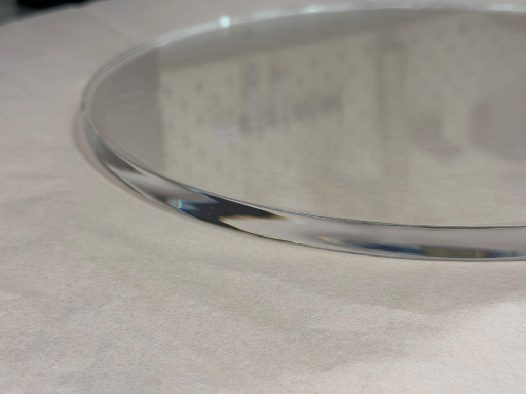 Custom Clear Acrylic Disc | 1/2" Thick Plexiglass Circle for Crafts, Cakes, Displays