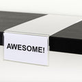 Acrylic Shelf Sign Holder - 2" x 3.5" - Shelf Talker