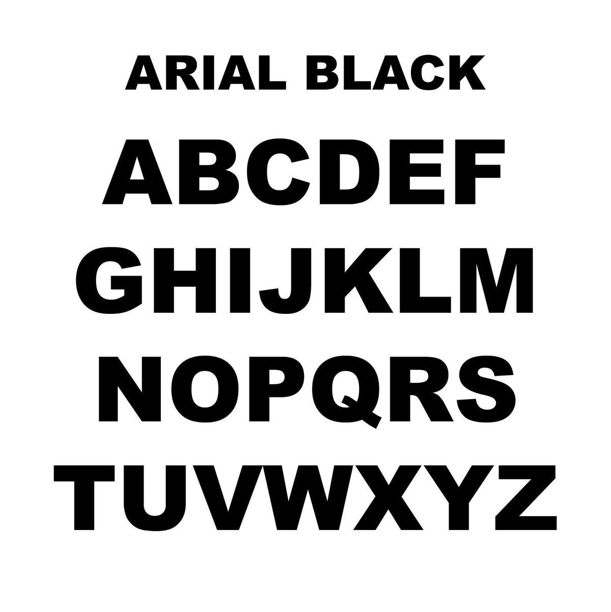 Custom white PVC letters, 1/2 inch thick, photo 5