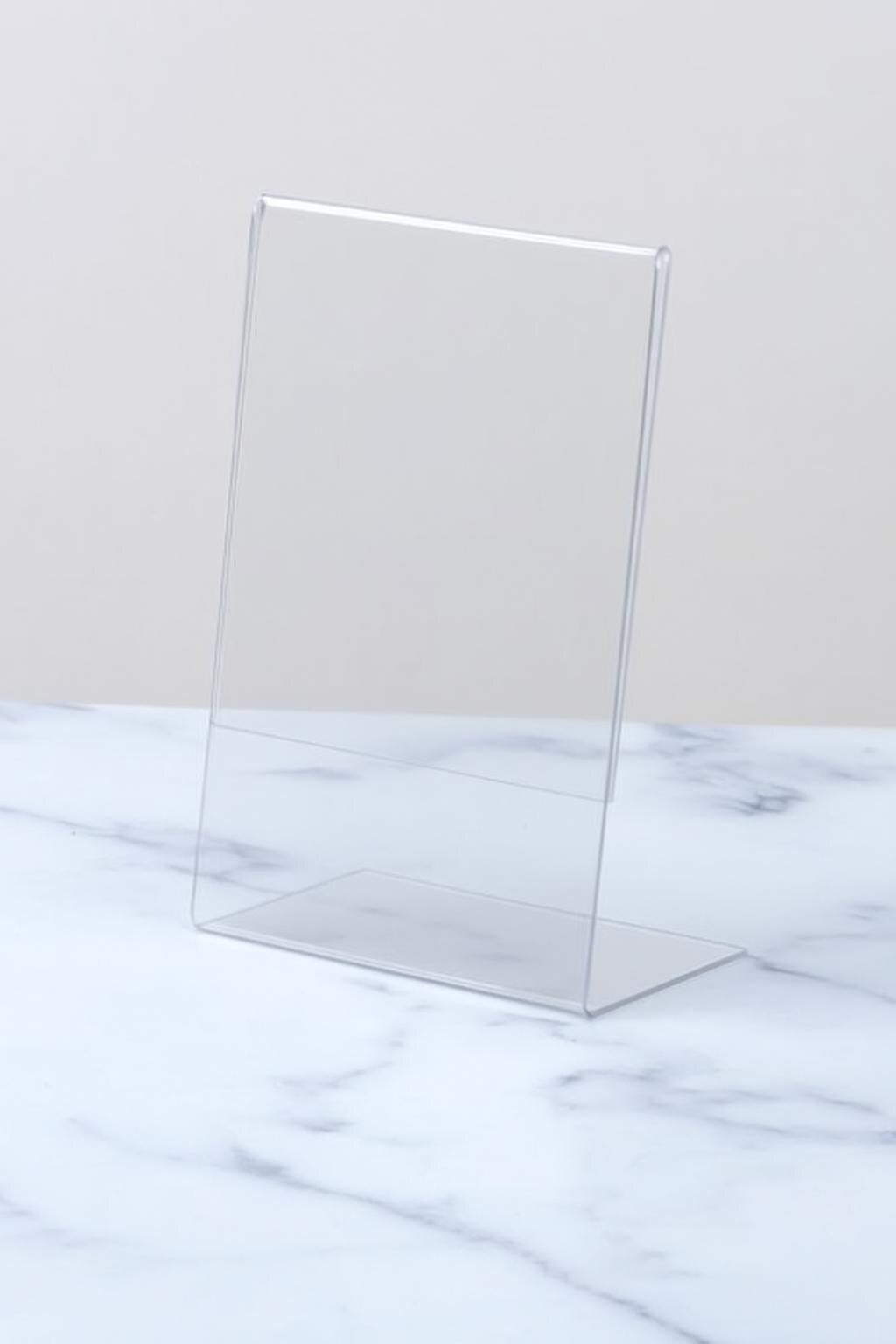 4” x 6” Display - Slant back display sign holder - Bulk Quantities.