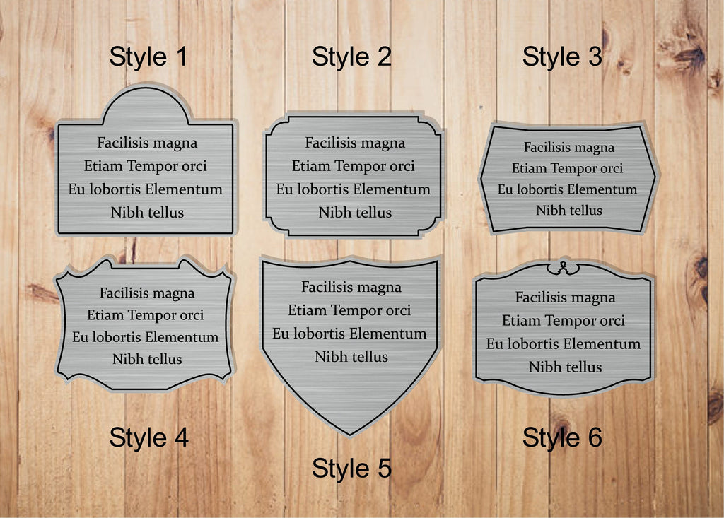 Custom Deer Antler Plaque - Engraved Deer name plate - European mount Trophy Tag