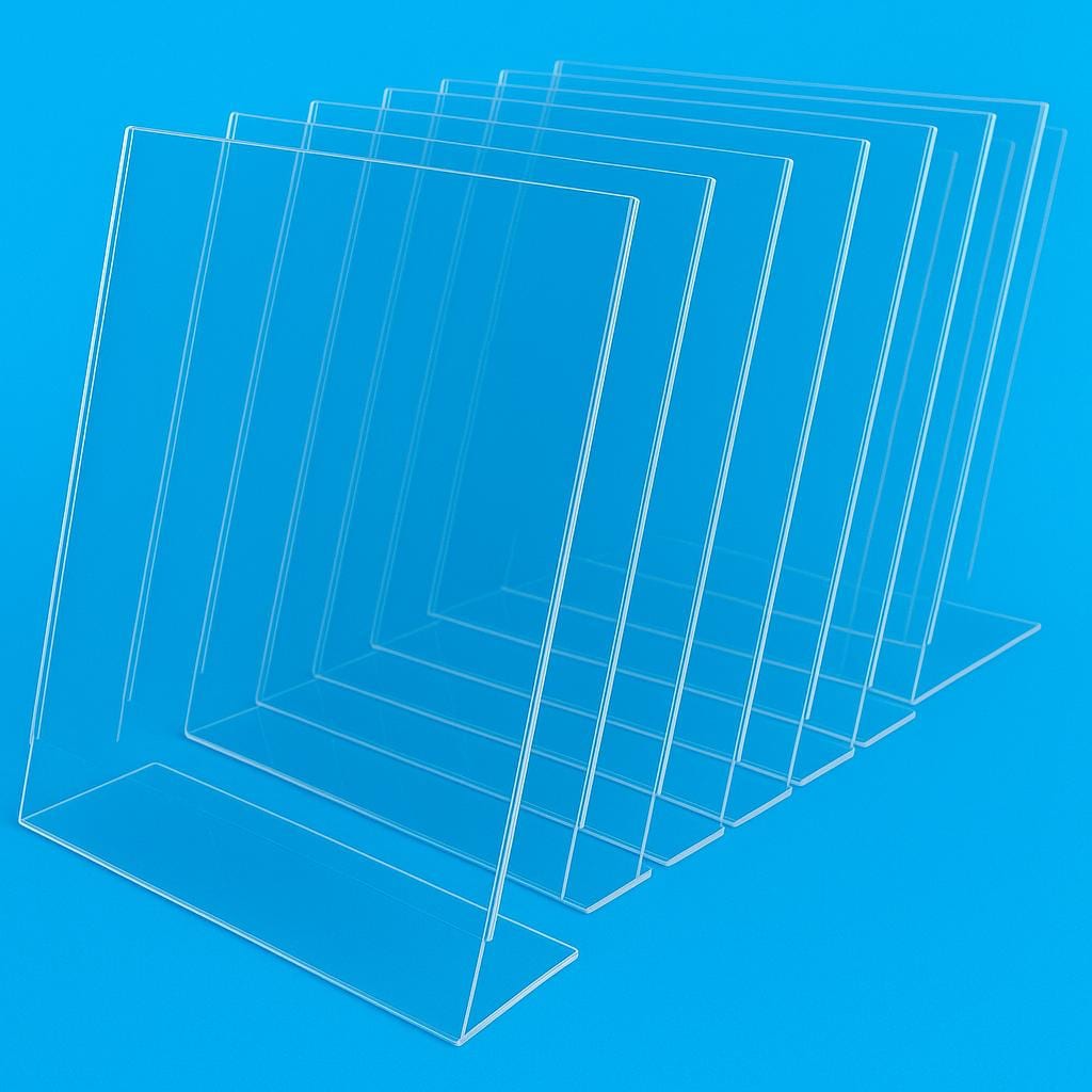 4” x 6” Display - Slant back display sign holder - Bulk Quantities.