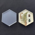 Clear Acrylic Hexagon Blanks for UV Printing — 1/8" Cast Acrylic