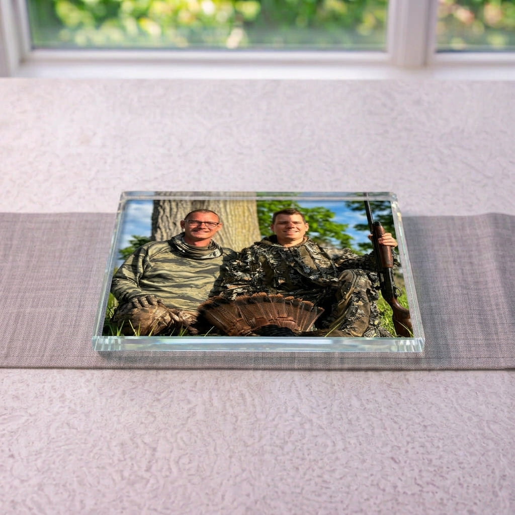 Clear Acrylic Square Blanks for UV Printing — 1/4" Cast Acrylic
