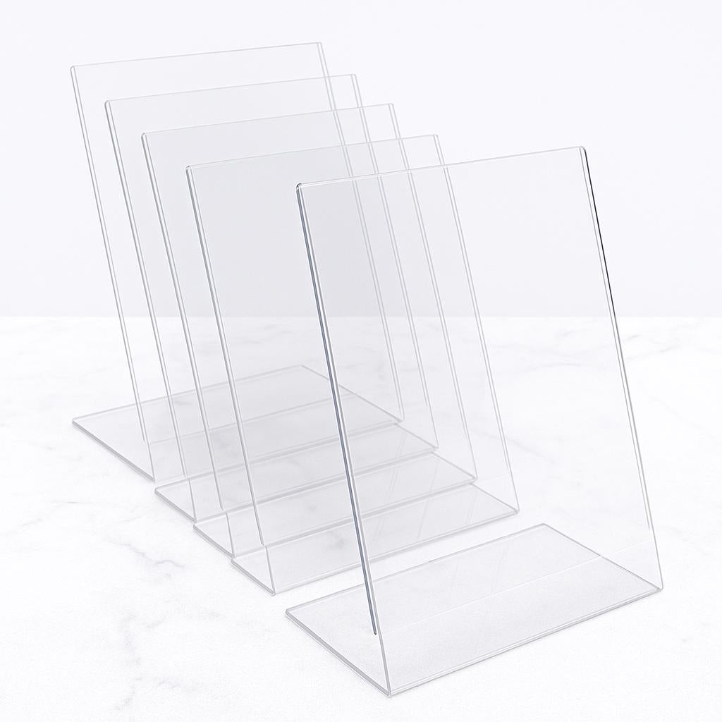 4” x 6” Display - Slant back display sign holder - Bulk Quantities.