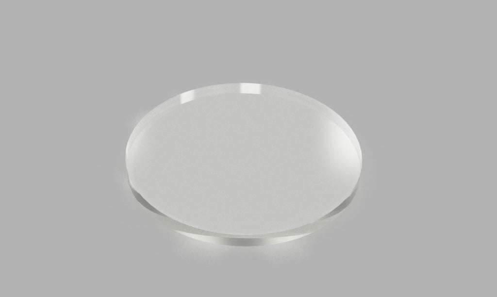 Any Size - 1/4 inch Thick Clear Acrylic Circles