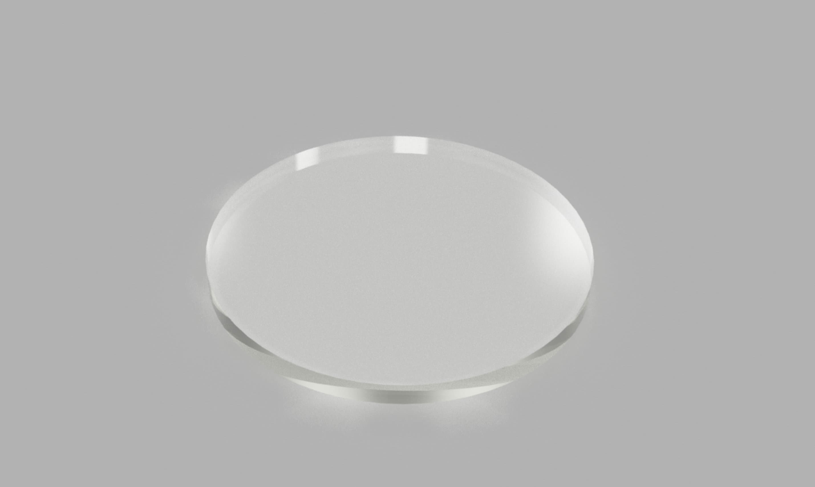 Any Size - 1/4 inch Thick Clear Acrylic Circles