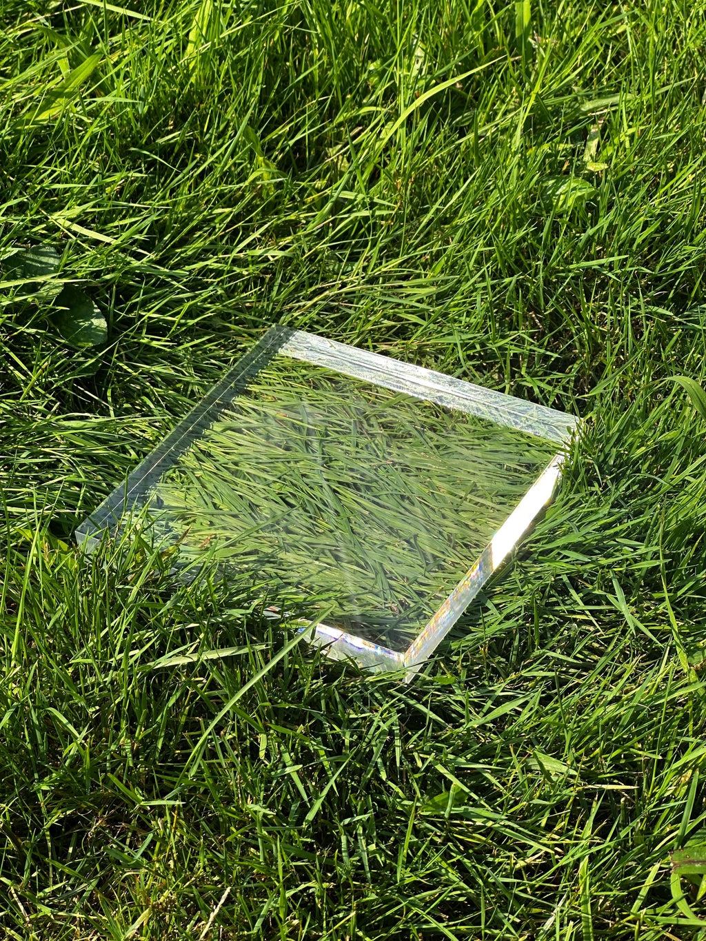 Clear Acrylic Square Sheet: 3/4" Thick - Any Size
