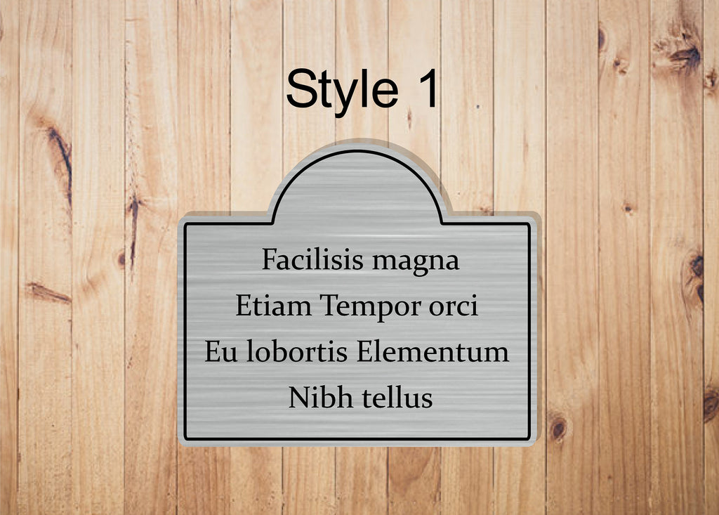 Custom Deer Antler Plaque - Engraved Deer name plate - European mount Trophy Tag