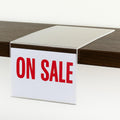 Acrylic Shelf Sign Holder - 3" x 5" - Shelf Talker