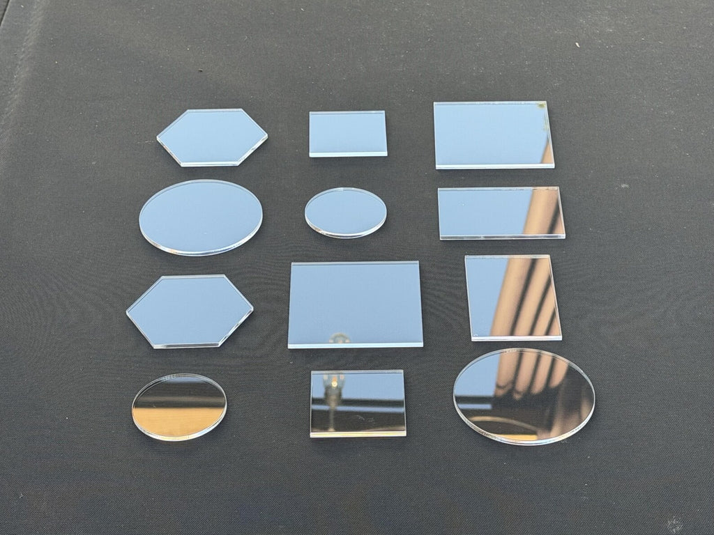 Clear Acrylic Hexagon Blanks for UV Printing — 1/8" Cast Acrylic