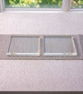 Clear Acrylic Square Blanks for UV Printing — 1/4" Cast Acrylic